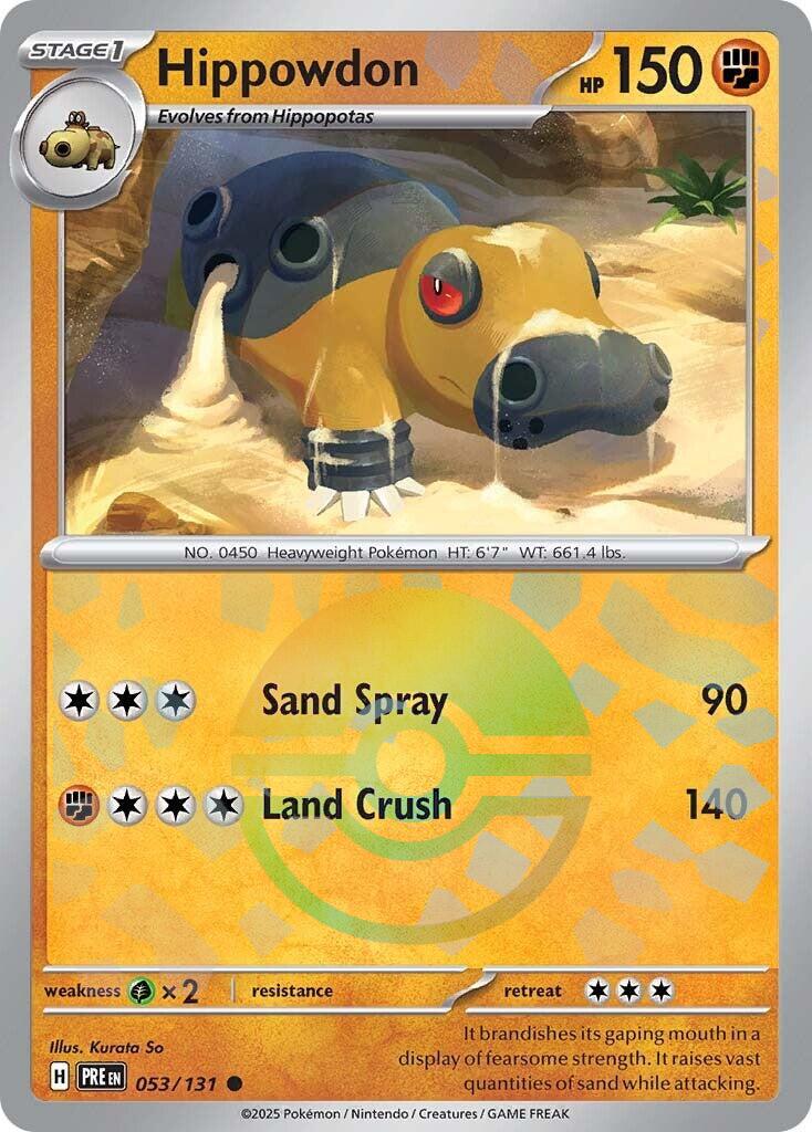 Hippowdon (Poke Ball Pattern) [PRE - 053/131]