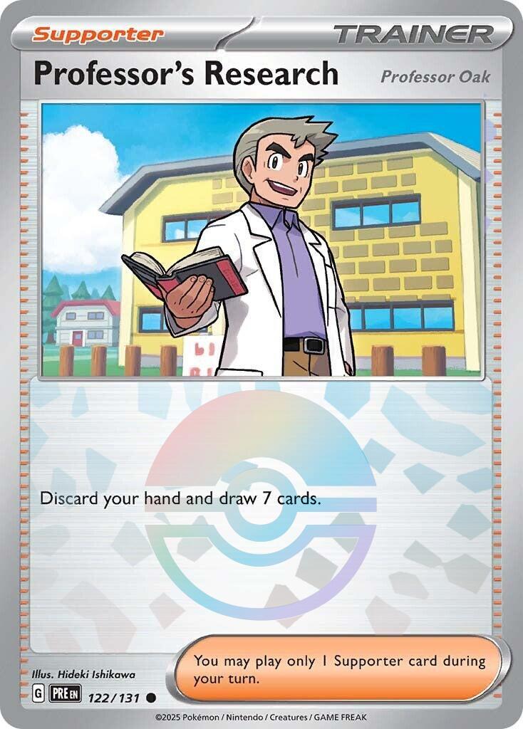 Professor's Research [Professor Oak] (Poke Ball Pattern) [PRE - 122/131]