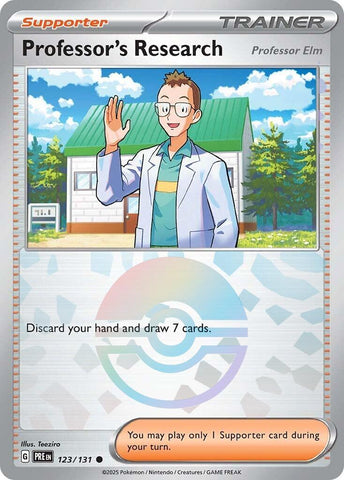Professor's Research [Professor Elm] (Poke Ball Pattern) [PRE - 123/131]