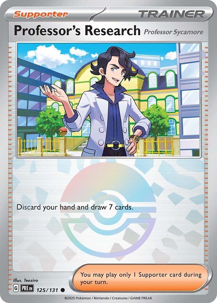 Professor's Research [Professor Sycamore] (Poke Ball Pattern) [PRE - 125/131]