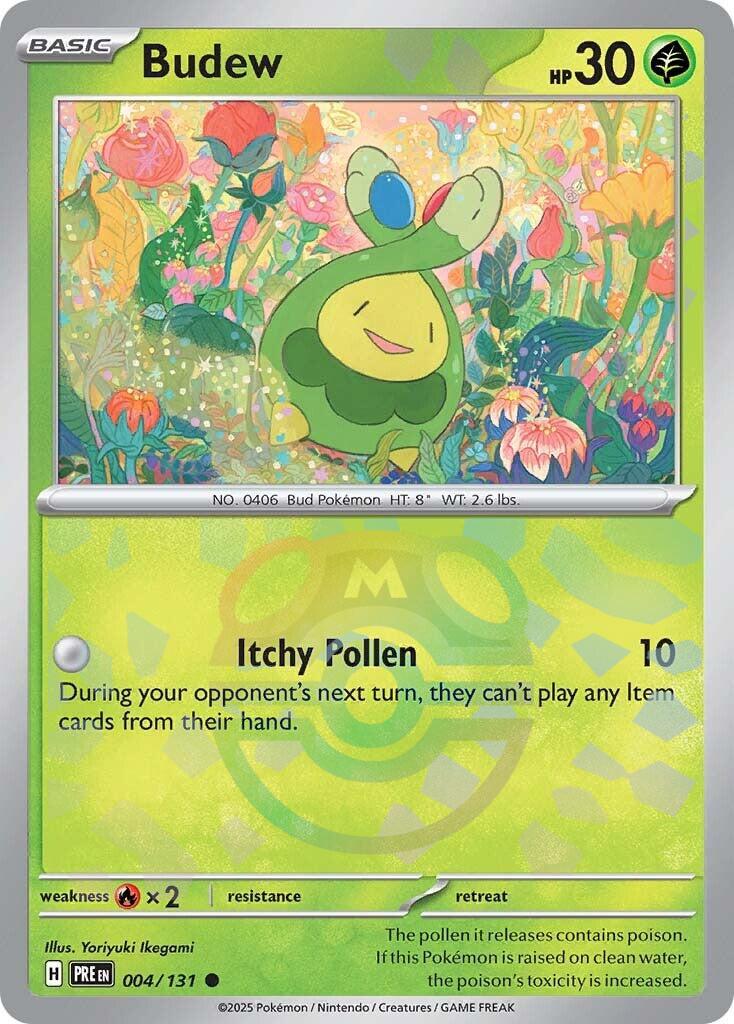 Budew (Master Ball Pattern) [PRE - 004/131]