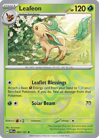 Leafeon (Master Ball Pattern) [PRE - 005/131]