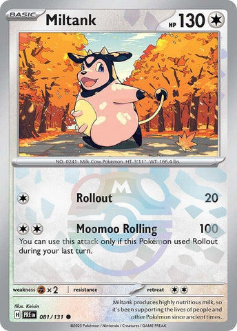 Miltank (Master Ball Pattern) [PRE - 081/131]
