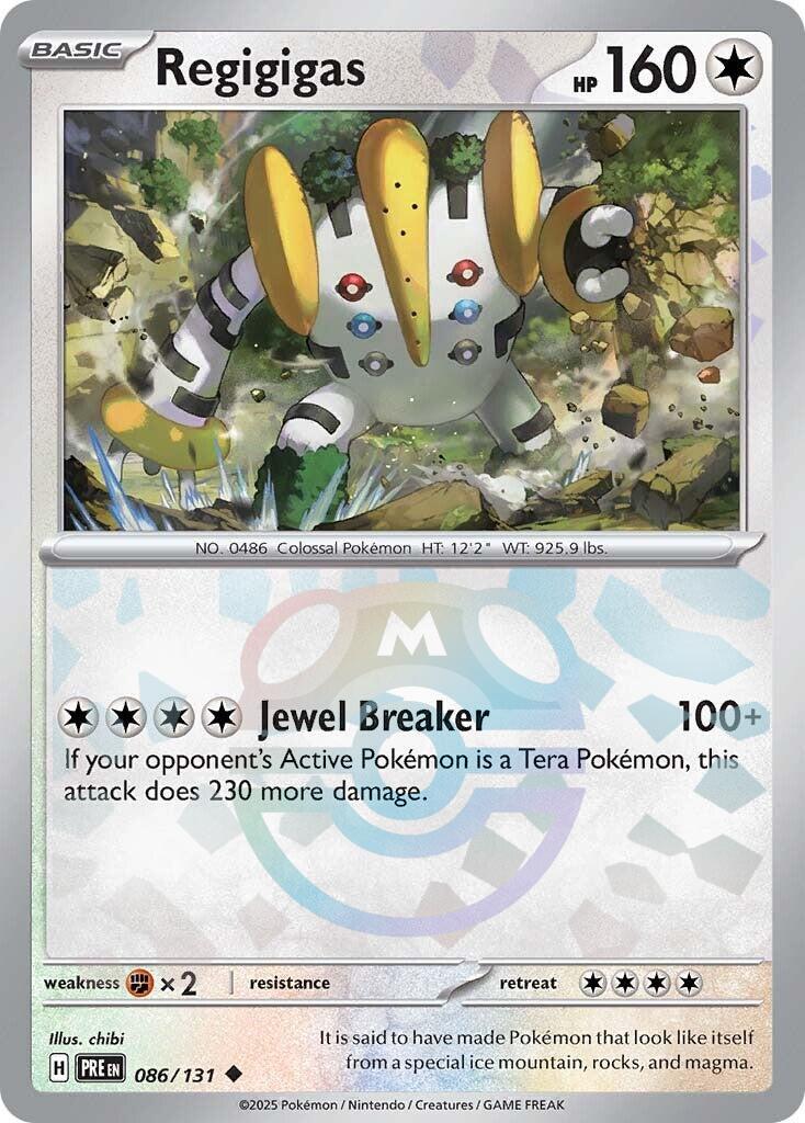Regigigas (Master Ball Pattern) [PRE - 086/131]
