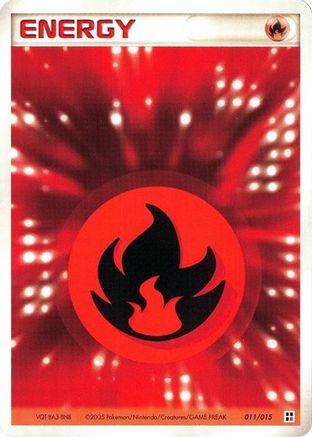 Basic Psychic Energy - 011/015 (011/015) - Fire Quick Construction Pack