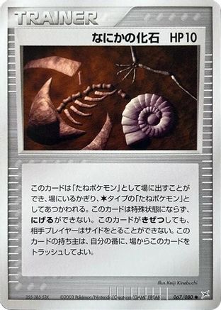 Mysterious Fossil (067/080) - Magma VS Aqua Two Ambitions