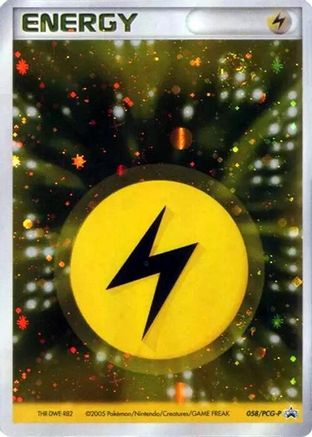 Basic Lightning Energy - 058/PCG-P (058/PCG-P) - PCGP Promotional cards
