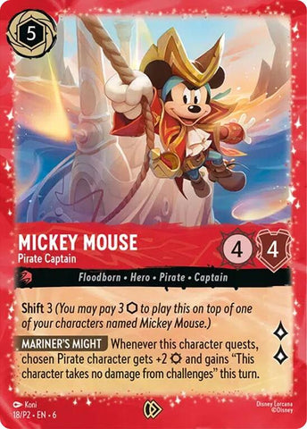 Mickey Mouse - Pirate Captain [DLPC - 18]