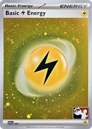 Basic Lightning Energy 004  - Holofoil Prize Pack Series Cards - Common