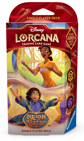 Disney Lorcana: Reign of Jafar Starter Deck (Amber & Amethyst) [8 - 000]