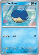Wailmer 040/159  - Reverse Holofoil SV09 Journey Together - Common