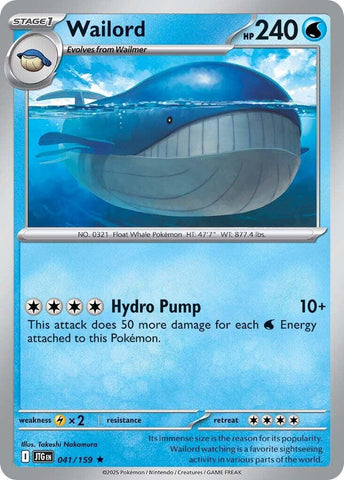 Wailord - 041/159 [JTG - 041/159]