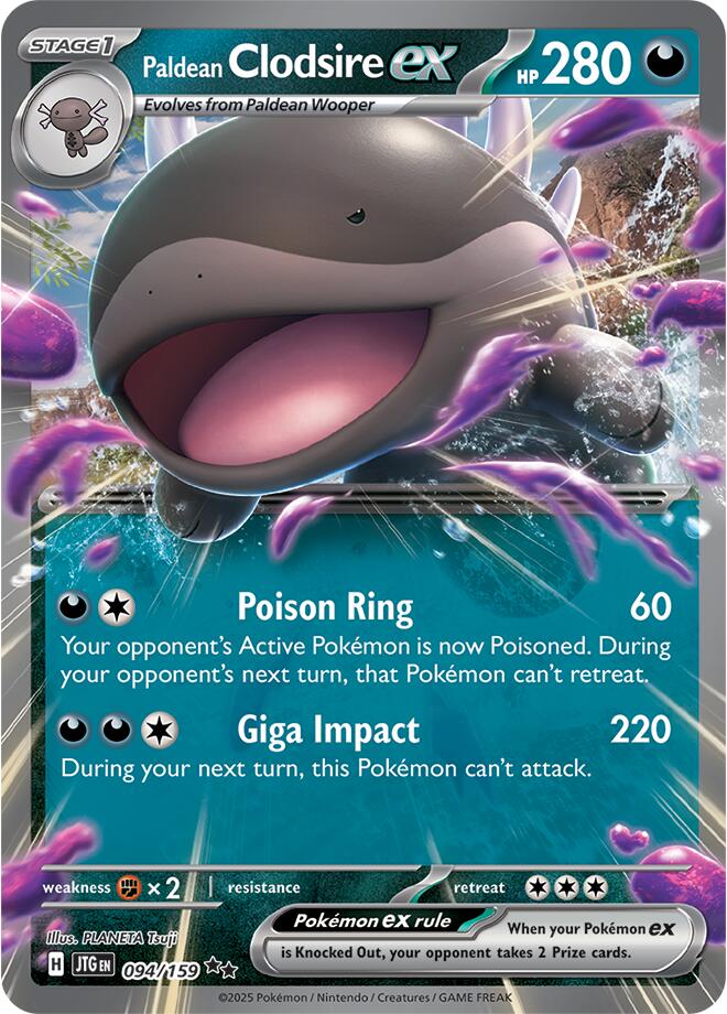 Paldean Clodsire ex [094/159]