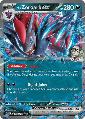 N's Zoroark ex - 098/159 [JTG - 098/159]