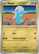 Bagon 112/159  - Reverse Holofoil SV09 Journey Together - Common
