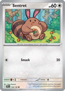 Sentret 118/159  - Reverse Holofoil SV09 Journey Together - Common