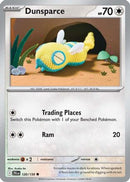 Dunsparce 120  - Reverse Holofoil SV09 Journey Together - Common