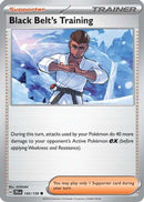 Black Belt's Training 145/159  - Reverse Holofoil SV09 Journey Together - Common