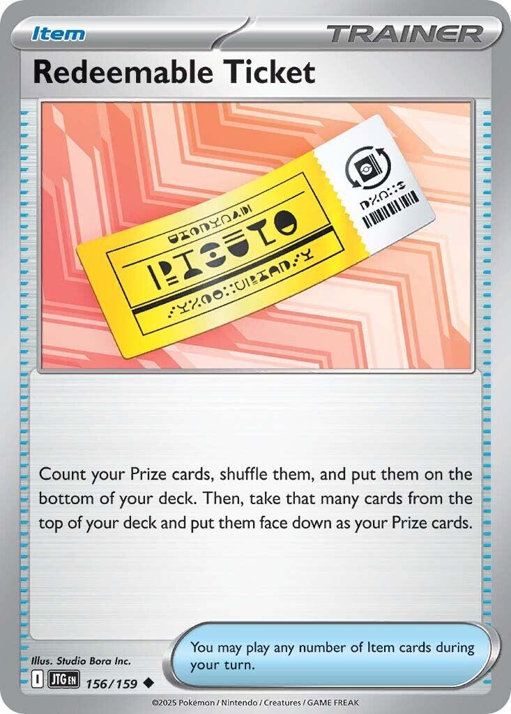 Redeemable Ticket [156/159]