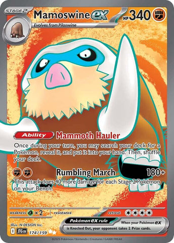 Mamoswine ex - 174/159 [JTG - 174/159]