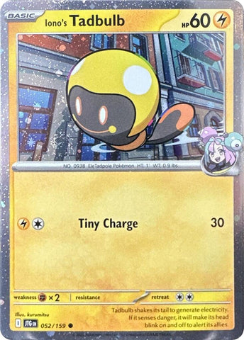 Iono's Tadbulb - 052/159 (Cosmos Holo) [MCAP - 052/159]