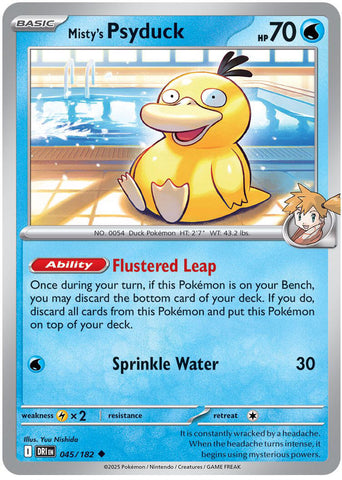 Misty's Psyduck [DRI - 045/182]