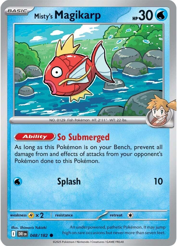 Misty's Magikarp [DRI - 048/182]