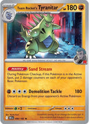 Team Rocket's Tyranitar [DRI - 096/182]