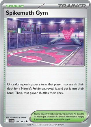 Spikemuth Gym 169/182  SV10 Destined Rivals - Uncommon