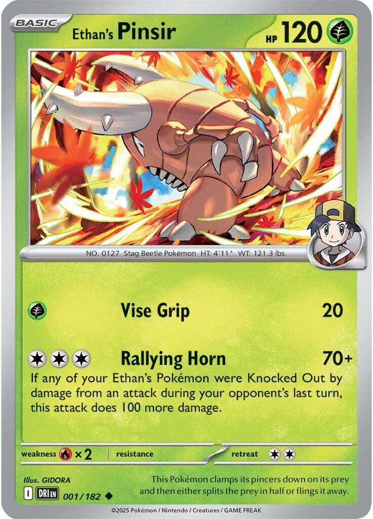 Ethan's Pinsir [DRI - 001/182]