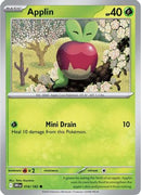 Applin 016/182  - Reverse Holofoil SV10 Destined Rivals - Common