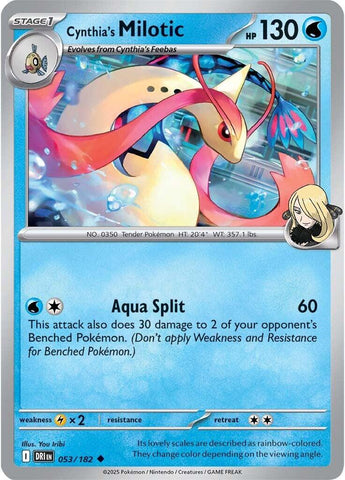 Cynthia's Milotic [DRI - 053/182]