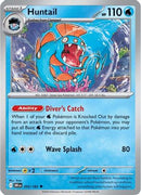Huntail 055/182  - Reverse Holofoil SV10 Destined Rivals - Uncommon