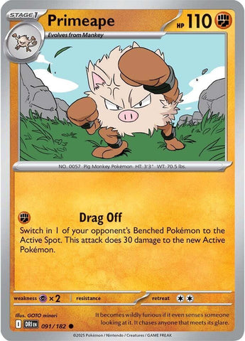 Primeape [DRI - 091/182]