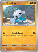 Meditite 099/182  - Reverse Holofoil SV10 Destined Rivals - Common