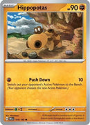 Hippopotas 105/182  - Reverse Holofoil SV10 Destined Rivals - Common