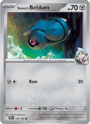 Steven's Beldum 143/182 SV10 Destined Rivals - Common