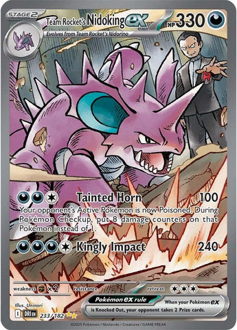 Team Rocket's Nidoking ex - 233/182 [DRI - 233/182]