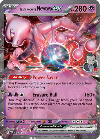Team Rocket's Mewtwo ex [SVP - 205]