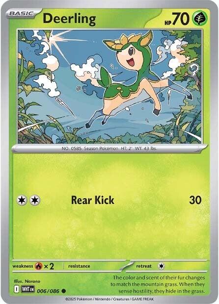 Deerling [WHT - 006/086]
