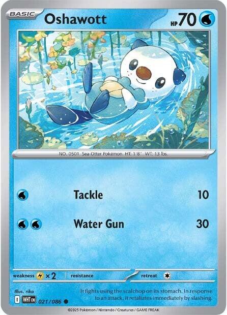 Oshawott [WHT - 021/086]