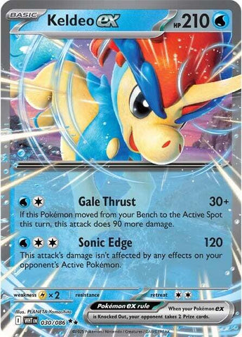 Keldeo ex [WHT - 030/086]