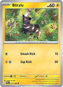 Blitzle 031/086  - Reverse Holofoil SV White Flare - Common