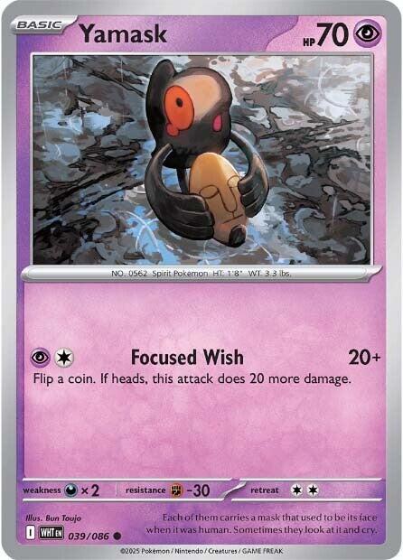 Yamask [WHT - 036/086]