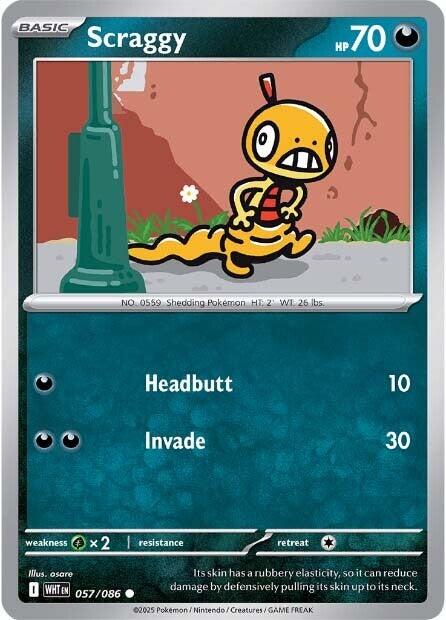 Scraggy [WHT - 054/086]