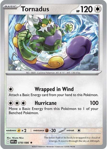 Tornadus [WHT - 078/086]