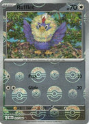 Rufflet (Poke Ball Pattern) 077  - Holofoil SV Black Bolt - Common