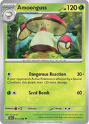 Amoonguss 011/086  - Reverse Holofoil SV Black Bolt - Uncommon