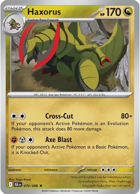 Haxorus [BLK - 072/086]