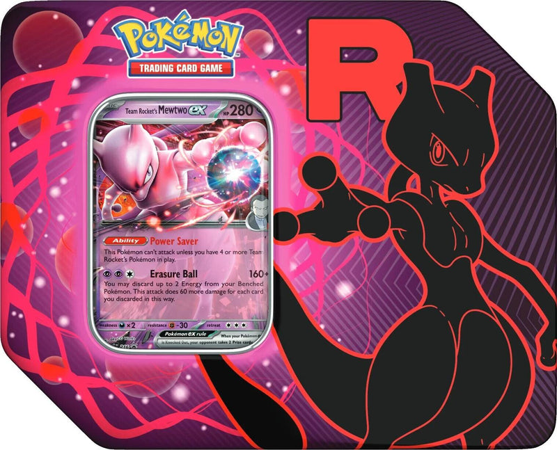 Team Rocket Tin [Team Rocket's Mewtwo ex] [MCAP]